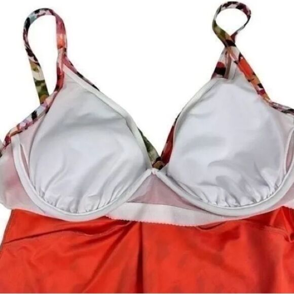 Bleu Rod Beattie Party‎ Animal Twist Underwire Tankini Top 14D NWT in packaging - Picture 4 of 8